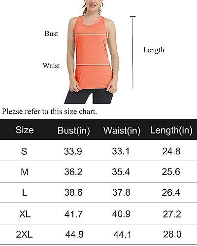 Women's Racerback Tank Tops UPF 50+ Workout Shirts Quick Dry Sun Protection Sleeveless Tops for Gym Yoga