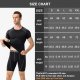 Men's Compression Shirt Athletic Short Sleeve Quick Dry Base-Layer Workout Running T-Shirt Sports Active Fitted Top