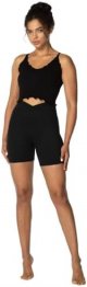 No Front Seam Shorts for Women with Pockets, Yoga Workout Gym Bike Shorts