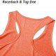 Women's Racerback Tank Tops UPF 50+ Workout Shirts Quick Dry Sun Protection Sleeveless Tops for Gym Yoga