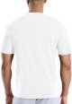 Cotton T Shirts for Men Short Sleeve Tee for Casual Work Classic Ultra Soft Tshirt Tops, Crewneck, Breathable