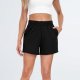 Womens Sweat Shorts Casual High Waisted Athletic Shorts Cute Summer Loose Comfy Cotton Lounge Shorts with Pockets