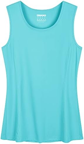 Women's Workout Tank Top Sleeveless Quick Dry Sun Protection UPF 50+ Running Hiking Athletic Gym Yoga Tank Tops