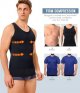 2 Pack Compression Shirt Men Body Shaper Slimming Shirt Tank Top Shapewear Tummy Control Vest