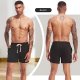 Mens Workout Shorts 5 inch Cotton Sweat Shorts Athletic Gym Shorts with Pockets