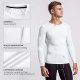 Compression Shirts for Men Long Sleeve Workout Shirts Mens UPF 50+ Running Cycling Base Layer Top,Sweat Wicking Cool