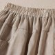 Women Chinese Frog Button Trim Cotton Linen Palazzo Trousers Summer Fashion Casual Elastic High Waist Wide Leg Pants