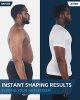 Gynecomastia Compression Shirts for Men, Shapewear Slimming Body Shaper Undershirt, V-Neck Baselayer T-Shirt Workout