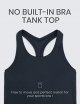 Women's Workout Tank Tops Racerback Tank Yoga Sleeveless Top Camisole Athletic Gym Shirt