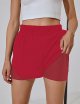 Women's Running Short Elastic Waistband High Waisted Short Pocket Sporty Workout Short Gym Athletic Short Pant