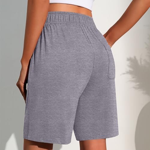 3 Pack Women's Shorts Quick Dry Shorts Women Drawstring High Waisted Shorts Womens Athletic Shorts with Pockets