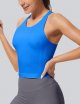 Workout Tank Tops for Women Racerback Basic Running Tanks Seamless Muscle Athletic Yoga Tops with Built in Bra