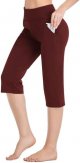 Women's Yoga Pants with Pockets High Waist Stretch Pants Tummy Control Workout Pants